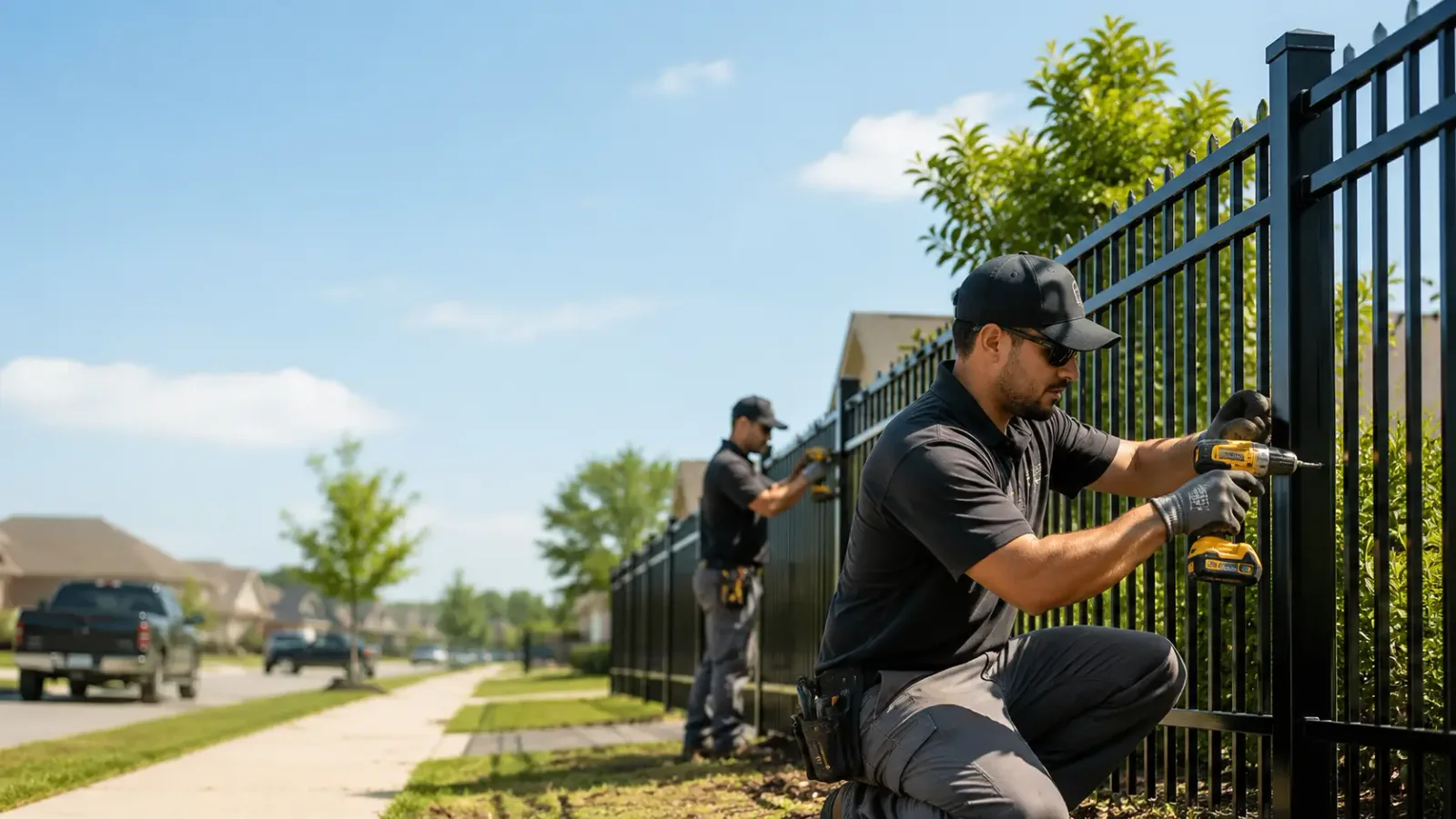 Metal Fence Installation in Madison, MS